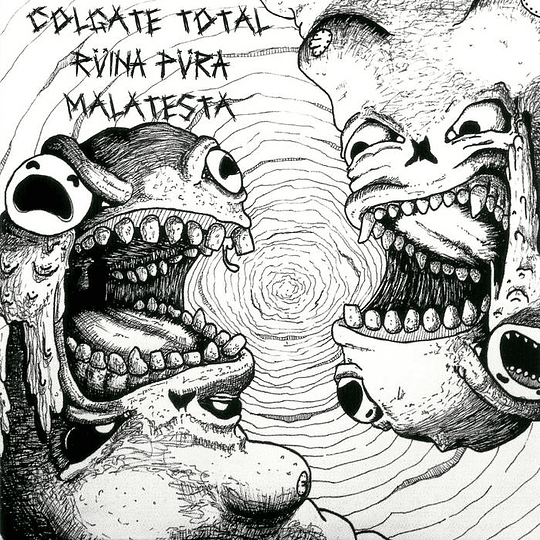 Colgate Total/Ruina Pura/Malatesta- Split cd