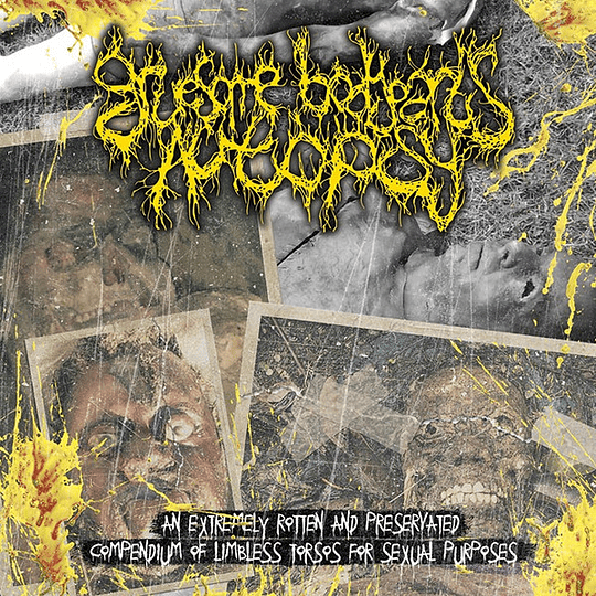 Gruesome Bodyparts Autopsy – An Extremely Rotten and Preservated Compendium of Limbless Torsos for Sexual Purposes 2CDS