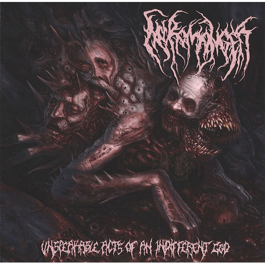 Necromonger  – Unspeakable Acts Of An Indifferent God CD