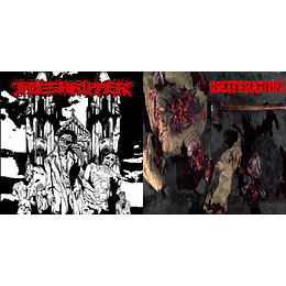 Fleshripper / Obliteration  – Fleshripper / Obliteration CD