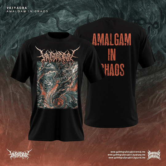 Veiyadra-Amalgam In Chaos T-Shirt size XL
