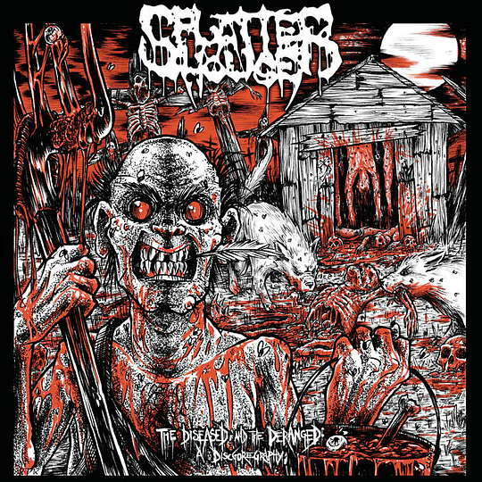 Splatterhouse- THE DISEASED aND tHE dERANGED  DISCOGRAPHY CD