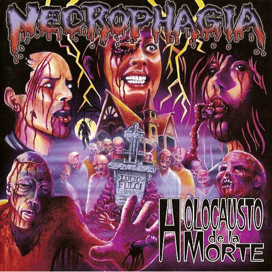 Necrophagia – Holocausto De La Morte LP