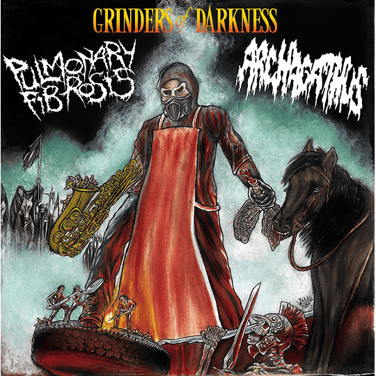 Pulmonary Fibrosis | Archagathus – Grinders Of Darkness CD