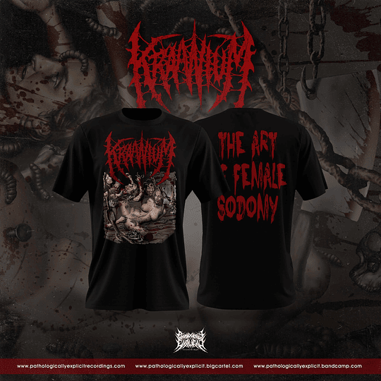 Kraanium - The Art of Female ...T-SHIRT SIZE XXL