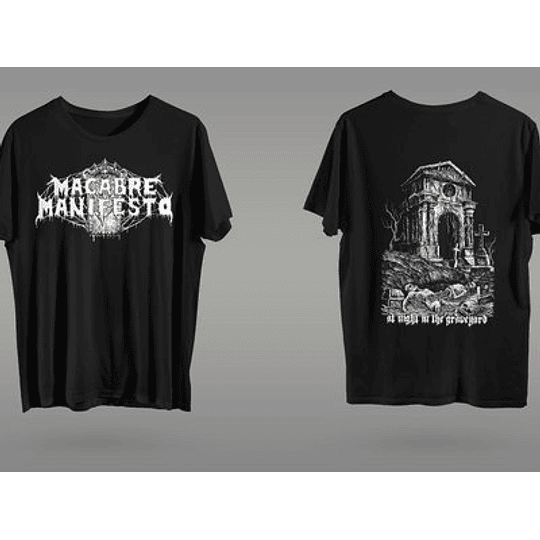Macabre Manifesto - Logo T-SHIRT SIZE M