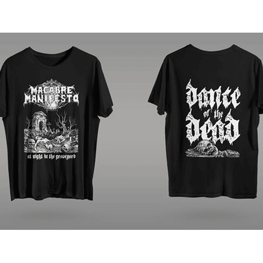 Macabre Manifesto - Dance Of The Dead T-SHIRT SIZE XL