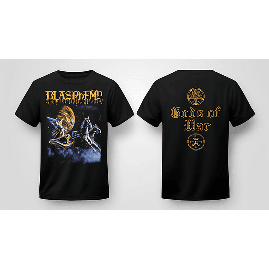 Blasphemy - Gods Of War T-SHIRT SIZE XL
