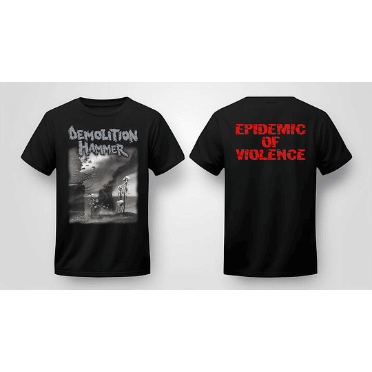 Demolition Hammer - Epidemic Of Torture T-SHIRT SIZE S 
