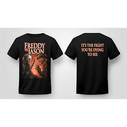 Freddy VS Jason- It´s The Fight...T-SHIRT SIZE M