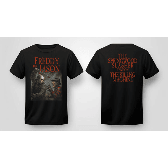 Freddy VS Jason - The Springwood... T- SHIRT XXL