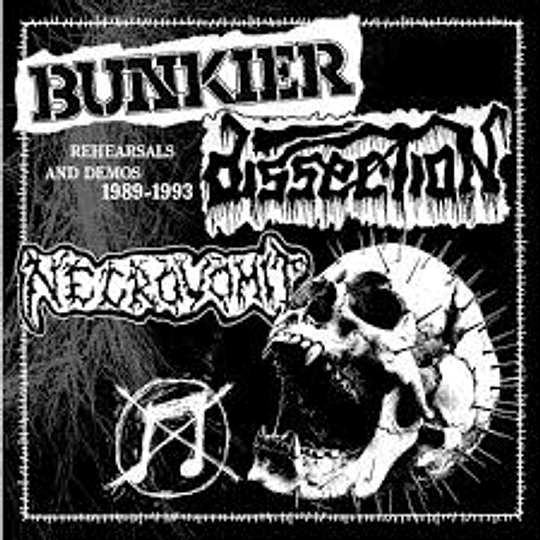 BUNKIER / DISSECTION / NECROVOMIT -Rehearsals And Demos 1989-1993 CD