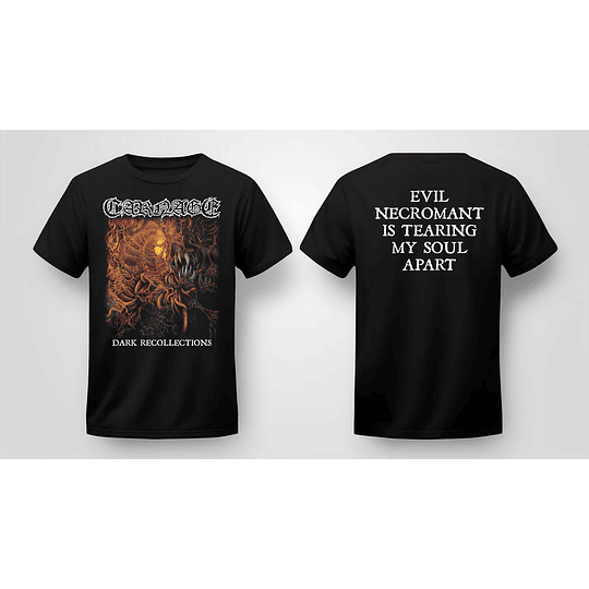 Carnage- Dark Recollections  T-SHIRT SIZE XXL