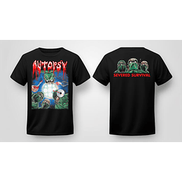 Autopsy - Severed Survival  T-SHIRT SIZE  L