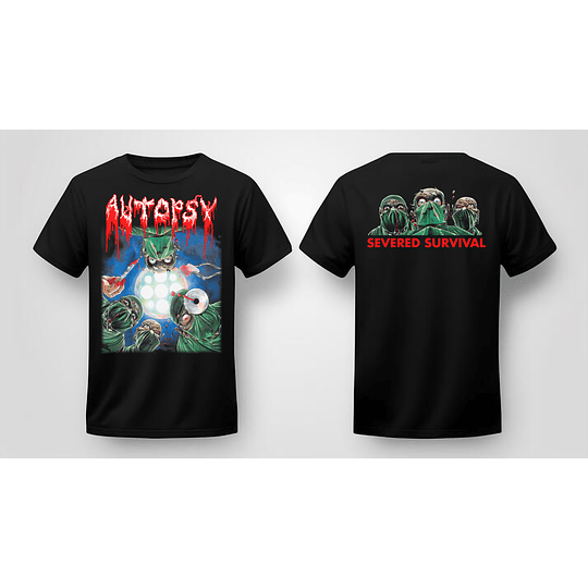 Autopsy - Severed Survival  T-SHIRT SIZE  XL