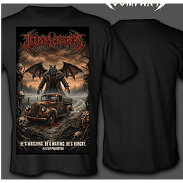 Jesper Creeper  - He´s Watching... T-SHIRT SIZE XL