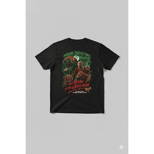 Return Of The Living Dead - More Brains T-SHIRT SIZE XL