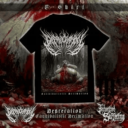 Deprecation - Cannibalistic Decimation T-shirt SIZE L