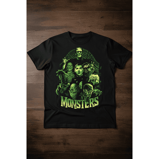 Monsters - T.SHIRT SIZE XL