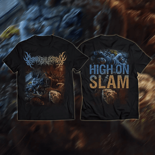 Cranial Bifurcation - Junkie Of Necrosadism - T-Shirt SIZE S