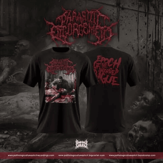 Parasitic Engorgement- Epoch Of The Engorged... T-shirt SIZE XL