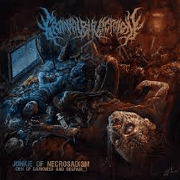 Cranial Bifurcation – Junkie Of Necrosadism (Den Of Darkness And Despair​.​.​.​) CD