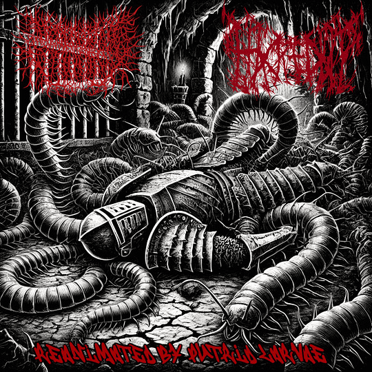 Hacked Up/ Desecrated Extinction – Reanimated by Putrid Larvae CD