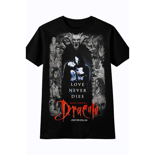 Dracula  - Film Poster T-shirt SIZE L