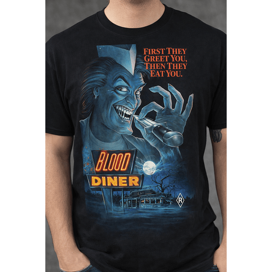Blood Diner - Then They Eat You T-SHIRT SIZE L