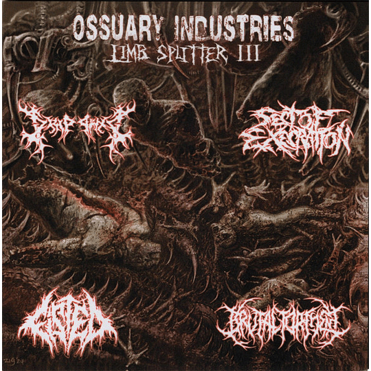 Dripping, Sect Of Execration, Fisted, Brutal Torment – Limb Splitter III CD