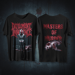 Defilement Of Innocence- Masters Of Murders T-SHIRT SIZE S