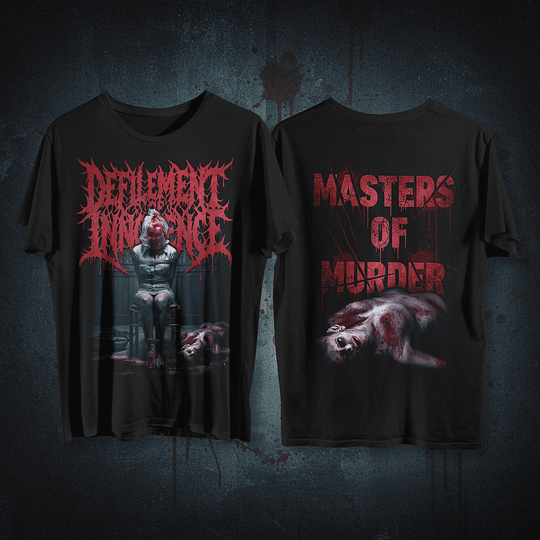 Defilement Of Innocence- Masters Of Murders T-SHIRT SIZE L