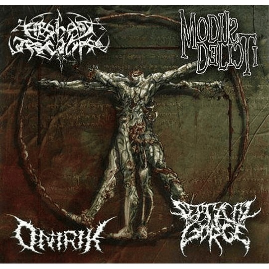 Fleshgod Apocalypse / Modus Delicti / Onirik (5) / Septycal Gorge – Da Vinci Death Code CD