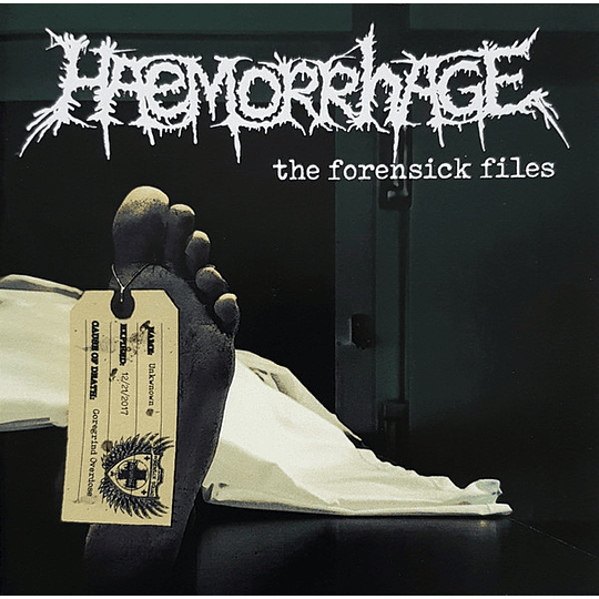 Haemorrhage – The Forensick Files DIGCD