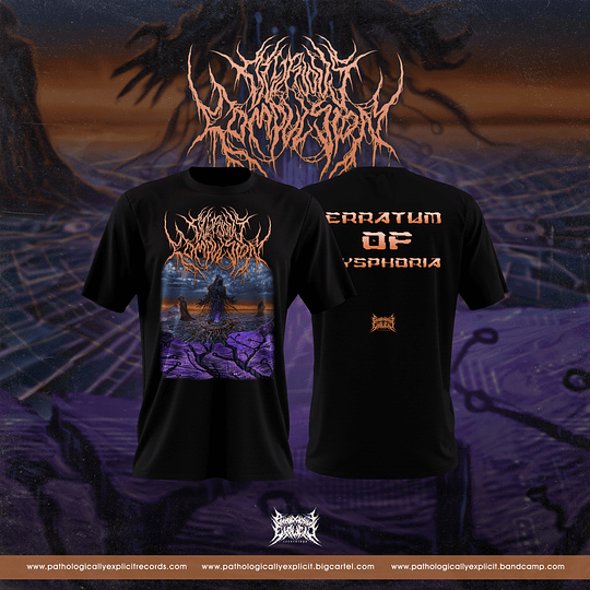 Delirious Compulsion - Erratum Of Dysphoria T-SHIRT SIZE S