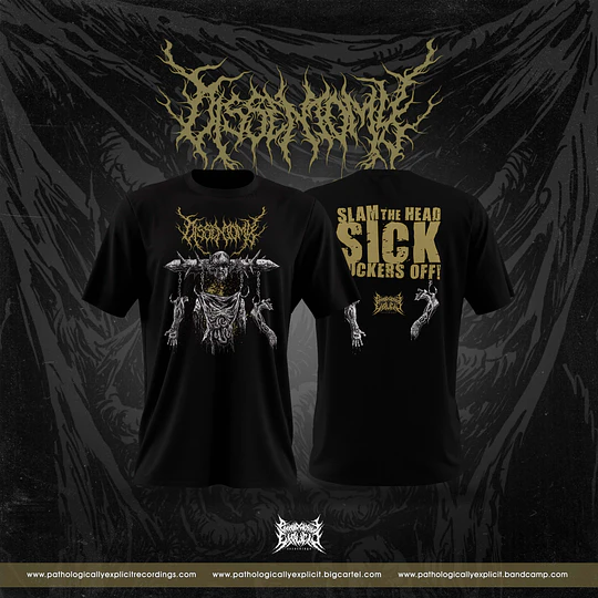 Dissentomy - Slam The Head Sick...T-SHIRT SIZE M