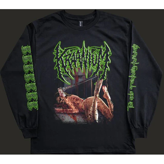 Kraanium – Ten Acts Of Sickening Perversity LONGSLEEVE SIZE M