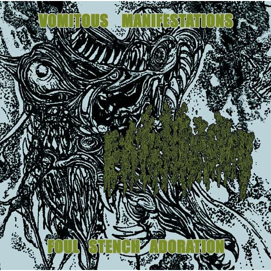 EXTINGUISHED – Vomitous Manifestations / Foul Stench Adoration CD