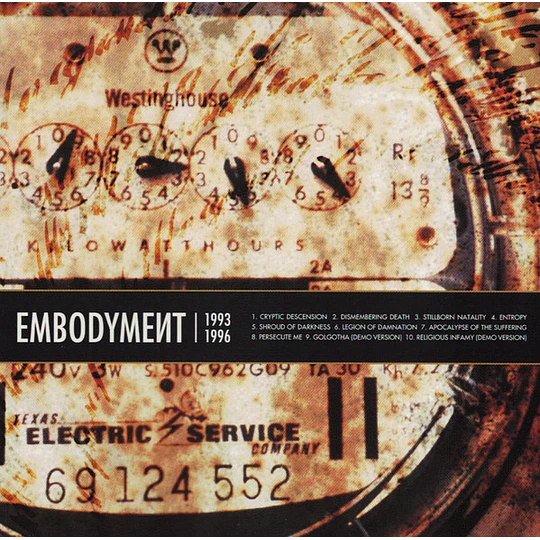 Embodyment – 1993-1996 CD
