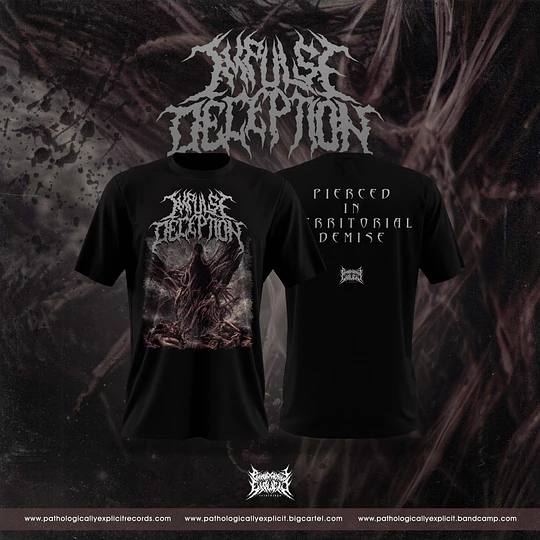 Impulse Deception - Pierced In Territorial Demise T-SHIRT SIZE M