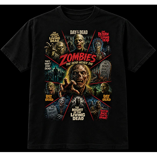 Zombies - Zombies T-SHIRT SIZE XXL