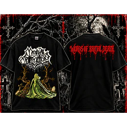 Mortal Mutilation - Words Of Brutal Death T-SHIRT SIZE S