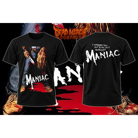 Maniac - Maniac T-SHIRT SIZE M