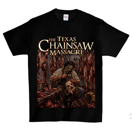 The Texas Chainsaw Massacre - Sewing Faces T-SHIRT SIZE L