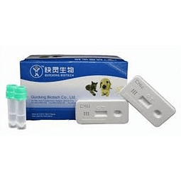 Distemper y Parvovirus Canino (CDV+CPV) Test Rápido Combinado CJ/10 tests