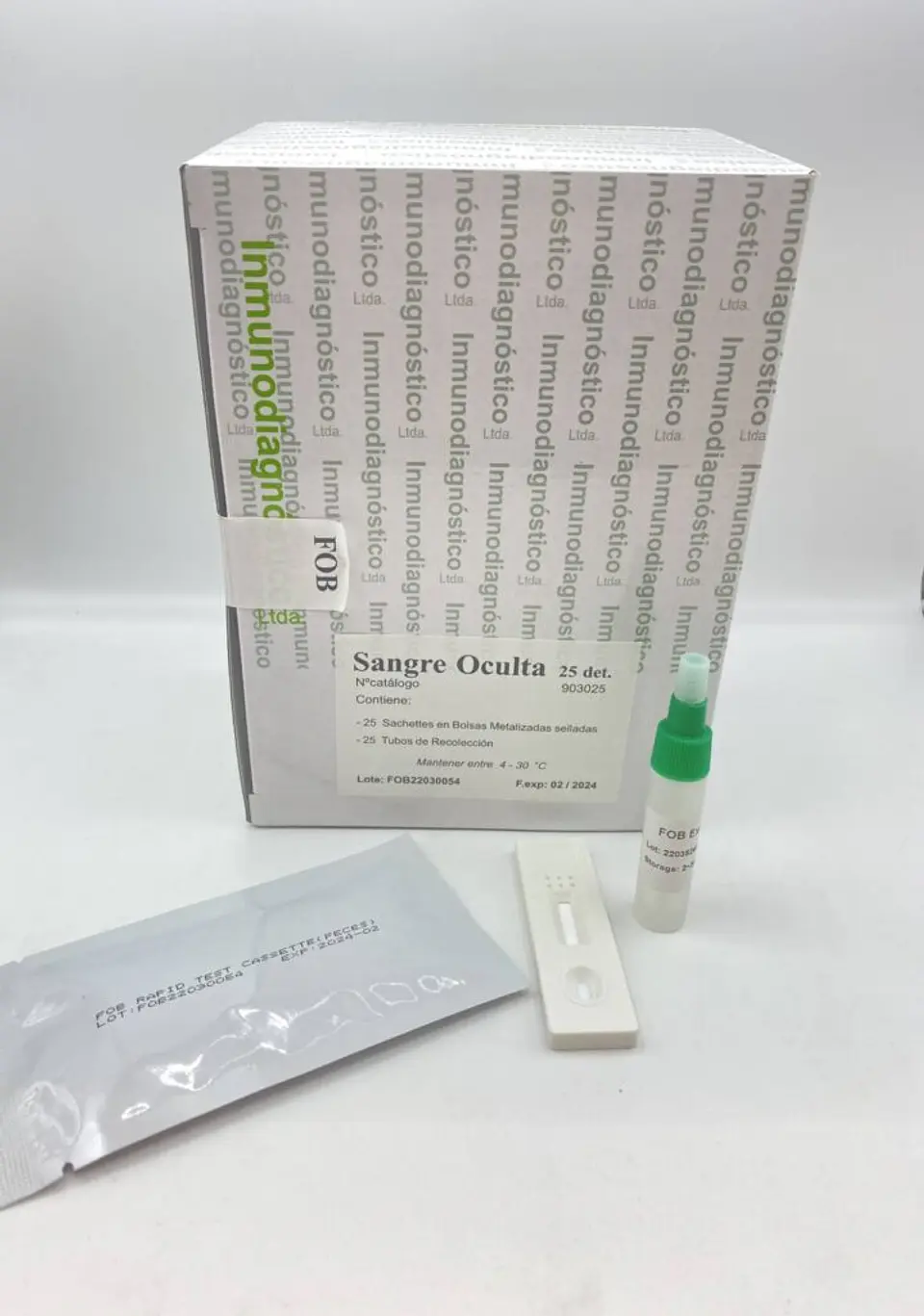 Test de Hemorragia Oculta Fecal (FOB) CJ/25 tests 1
