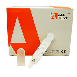 Narcotest 6 Drogas y Alcohol en Saliva, dispositivo oral Lápiz CJ/25 tests