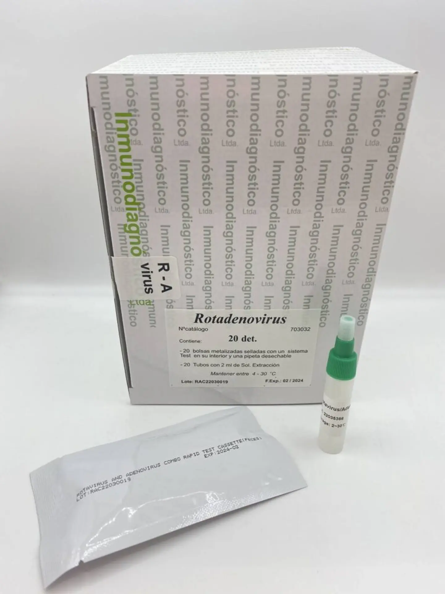 Test de Rotadenovirus CJ/20 tests 1