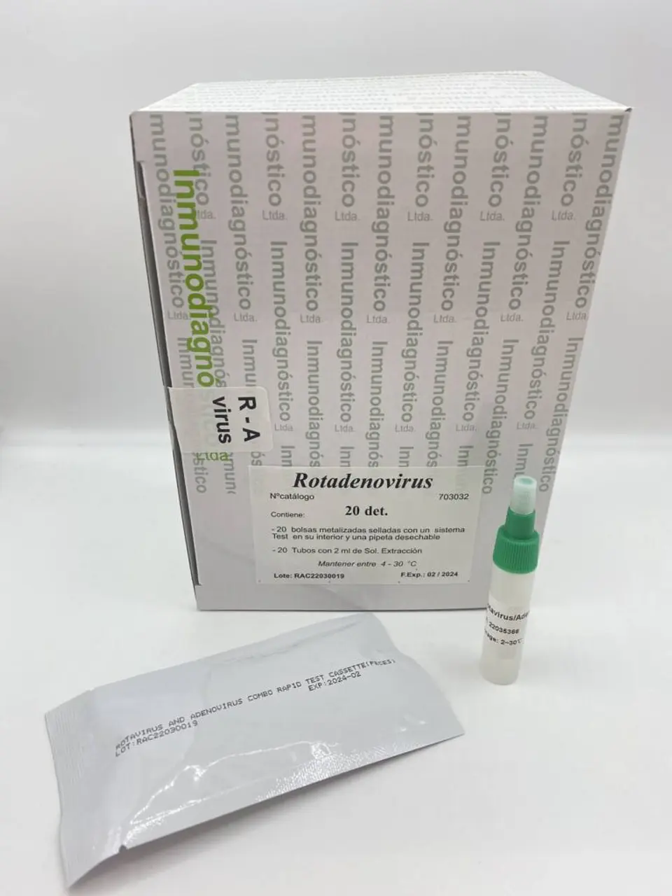 Test de Rotadenovirus CJ/20 tests 1