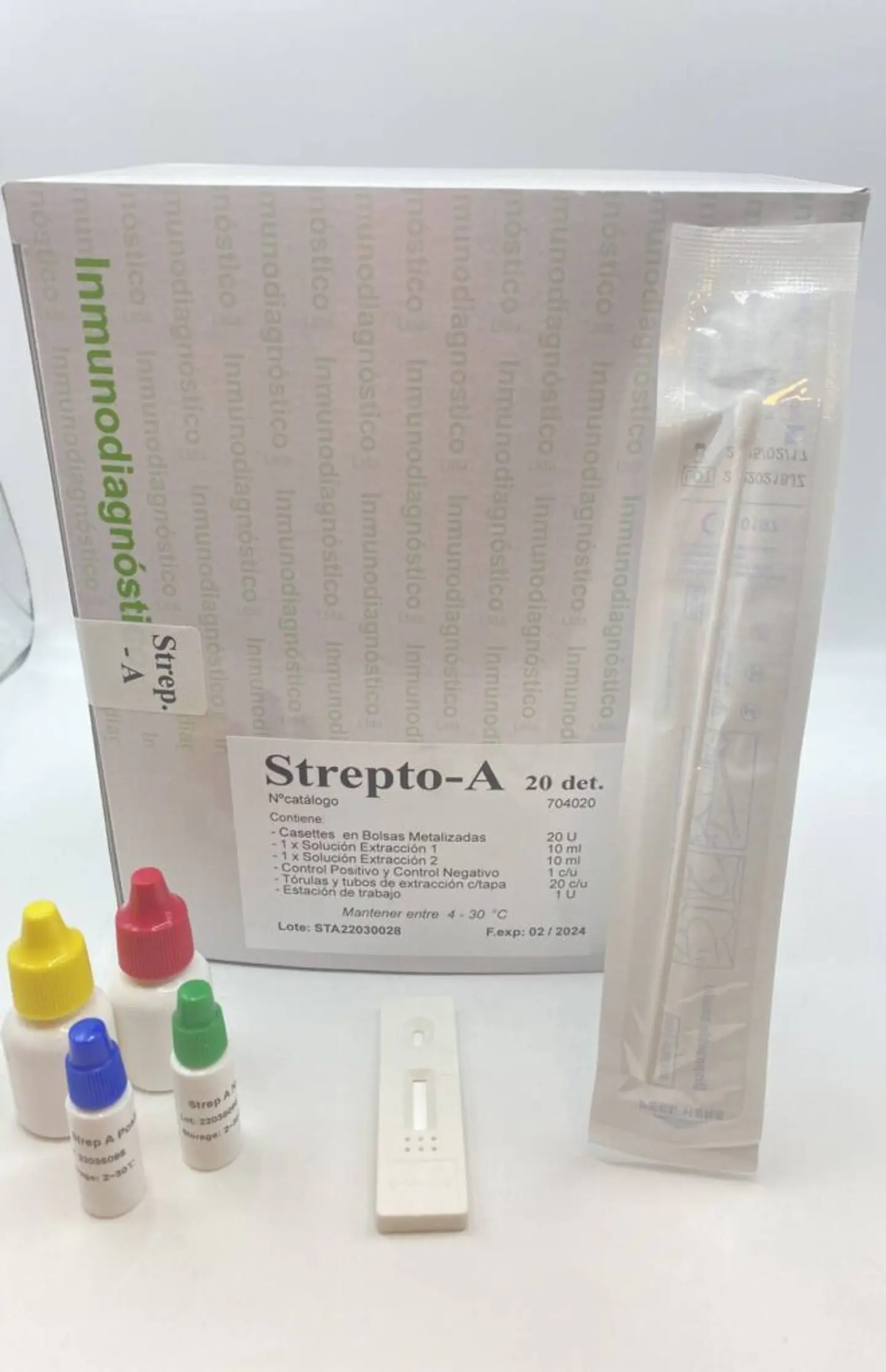 Test de Strepto A CJ/25 tests 1
